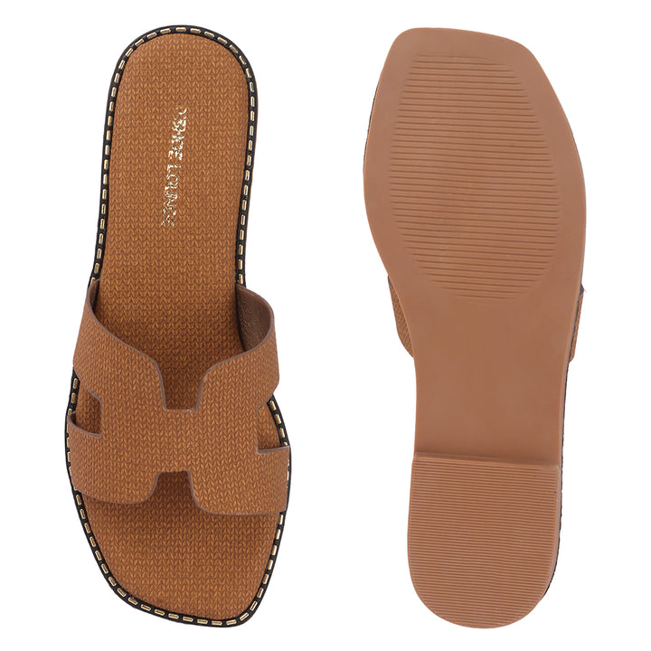 Casual Chic H-Strap Flat Sandals