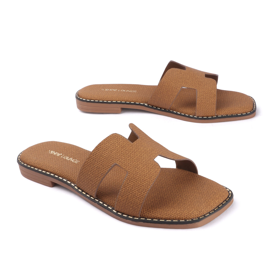 Casual Chic H-Strap Flat Sandals