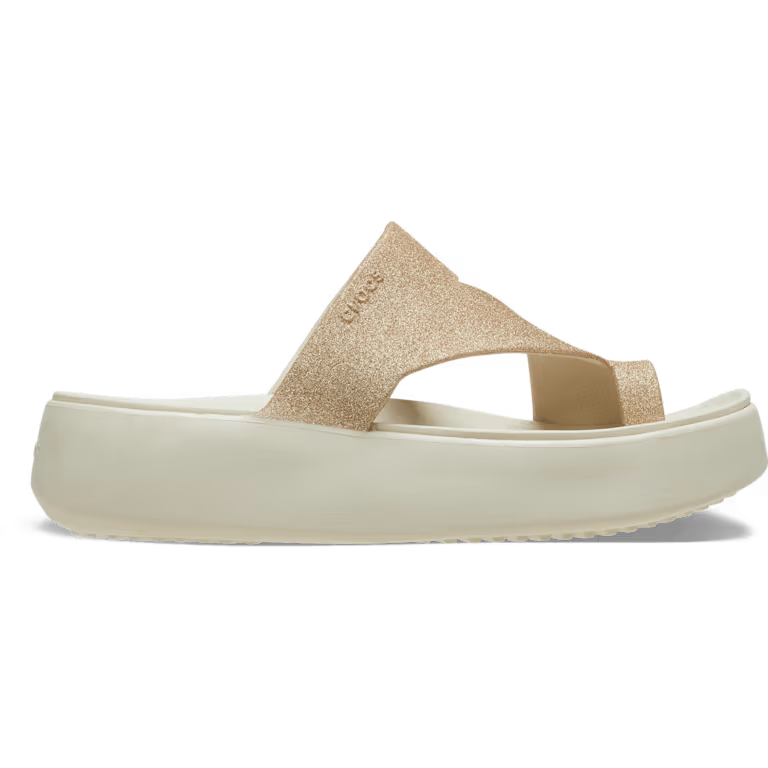Getaway Platform Glitter Toe Loop