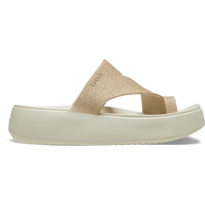 Getaway Platform Glitter Toe Loop