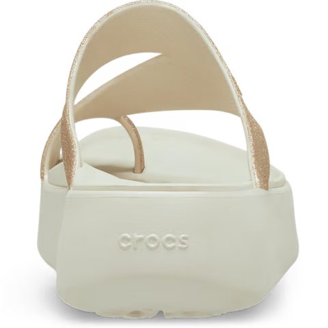 Getaway Platform Glitter Toe Loop